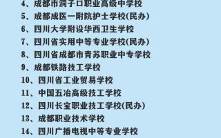 四川中专职业学校招生简章-四川省2021年中等职业学校招生实施规定？