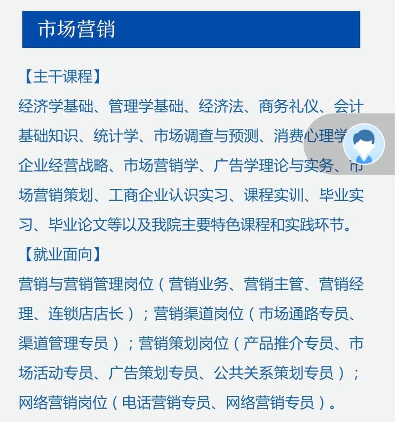 市场营销的专业-市场营销的专业信息和收获?-第5张图片-职教招生网 市场营销的专业-市场营销的专业信息和收获?-第5张图片-职教招生网