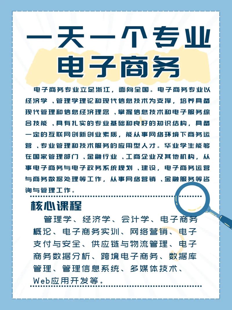 电子商务专业知识技能有哪些_电子商务的专业技能有哪些-第1张图片-职教招生网