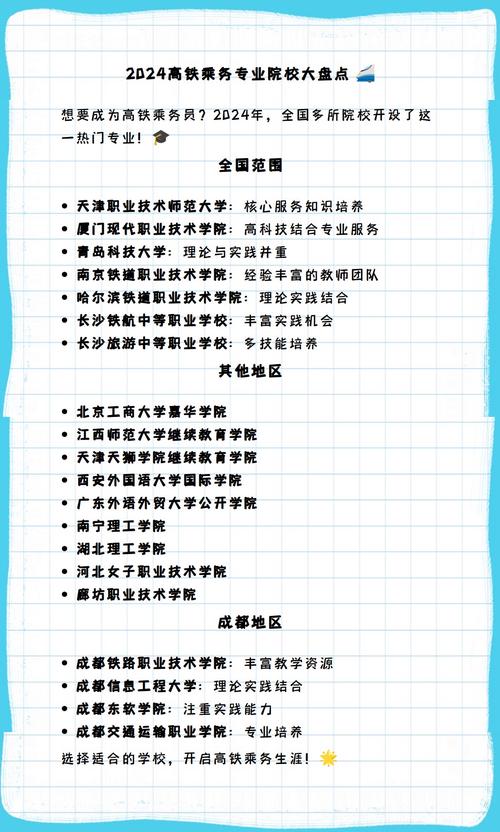 招高铁乘务专业的院校_招高铁乘务专业的院校排名-第4张图片-职教招生网