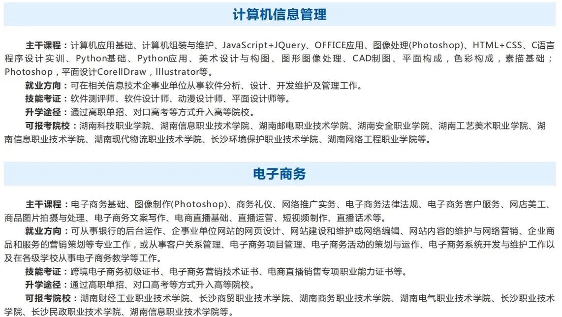 电子商务学哪些专业_电子商务专业都学什么科目-第5张图片-职教招生网 电子商务学哪些专业_电子商务专业都学什么科目-第5张图片-职教招生网